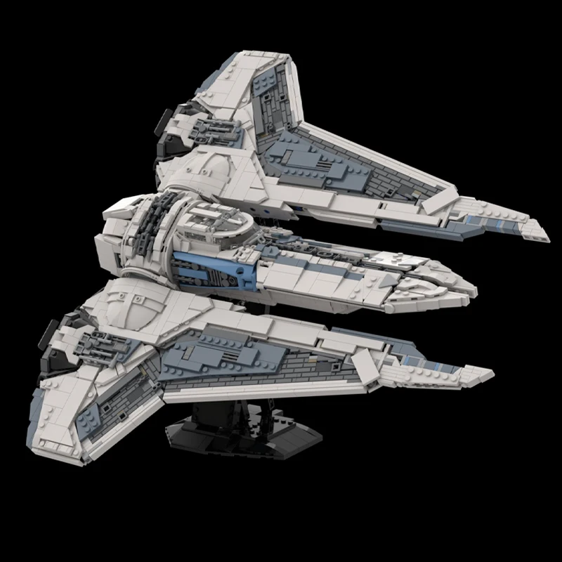 NEW Gauntlet MOC Creative Sci-Fi Space Ship Building Blocks Model DIY Education Set Toy Birthday Popular Customize Creative Gift