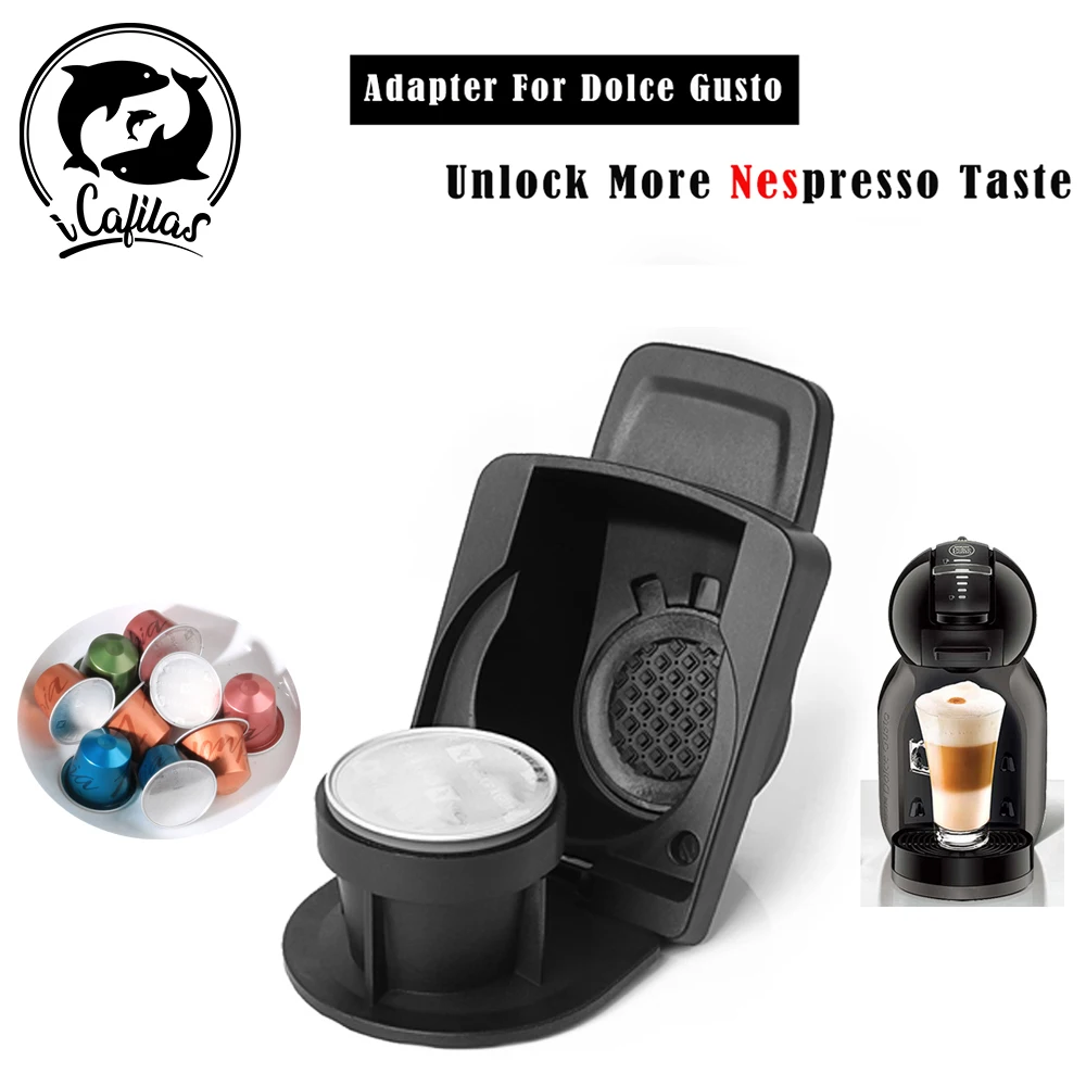 New Upgrade Adapter For Dolce Gusto With Original Nespresso Capsule Transform Holder Of Disposable Pods