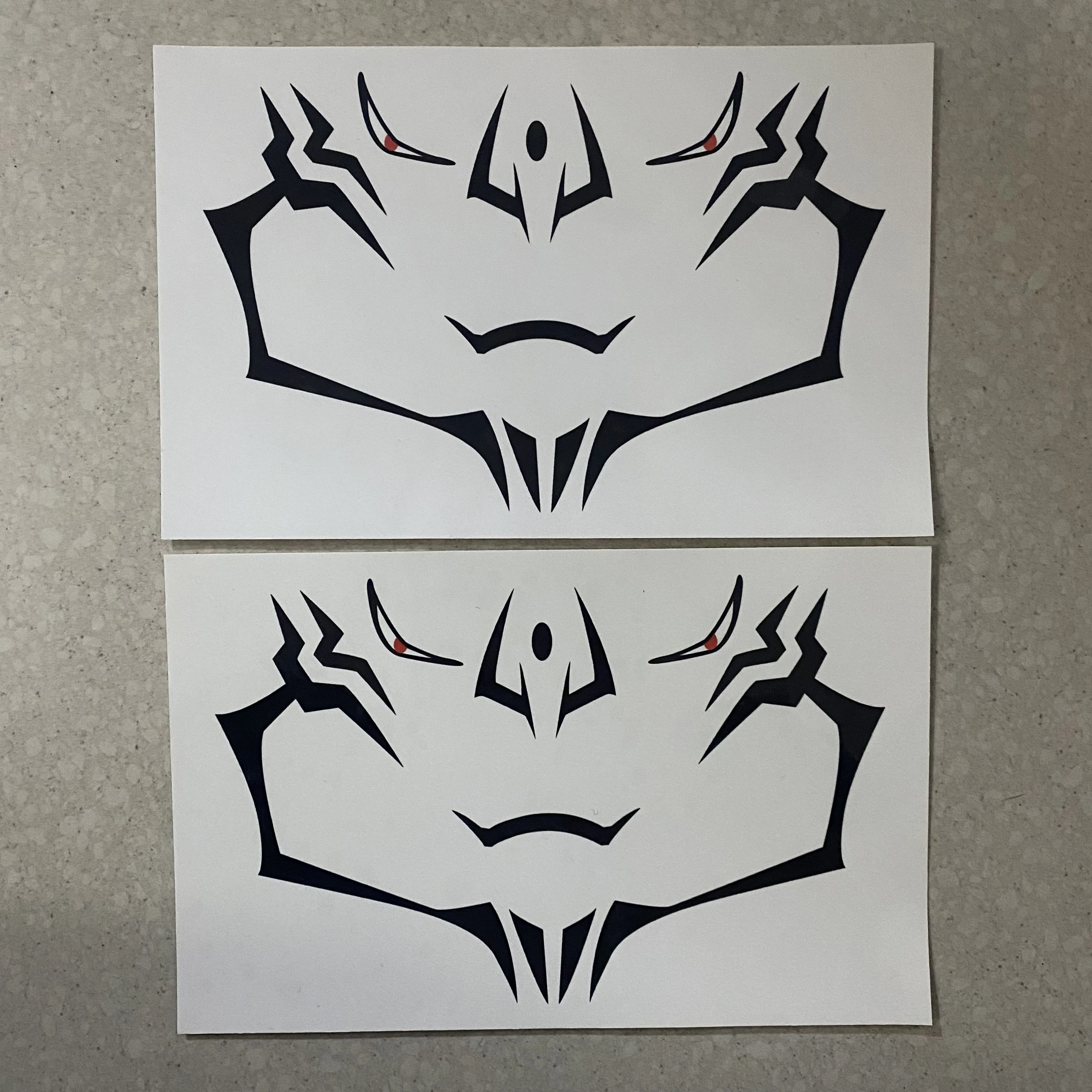 Jujutsu Kaisen Unisex Itadori Yuji Ryomen Sukuna Face Cospla