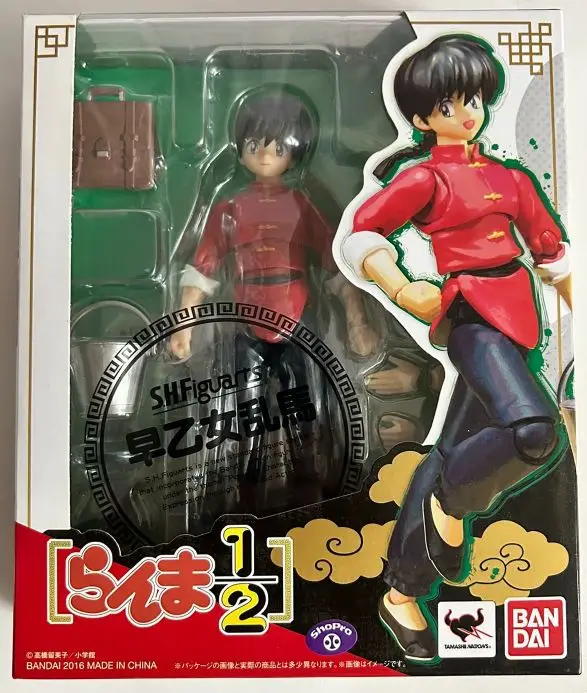 

100%Origina BANDAI SH Figuarts Ranma Saotome Ranma 1/2 in Stock Anime Action Collection Figures Model Toys Figura Gifts