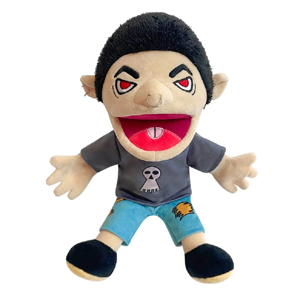 Nieuwe Jeffy Puppet Doll Jeffy Handpop Sml Jeffy Puppet Family Real Jeffy Zombie Boy Handpop Zacht speelgoed Pluche Feebee Puppet