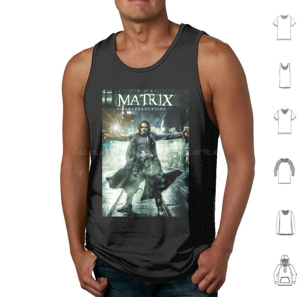 The Matrix Resurrections V11 Tank Tops Vest Sleeveless The Matrix Resurrections The Matrix Resurrections 2021 Movie 2021