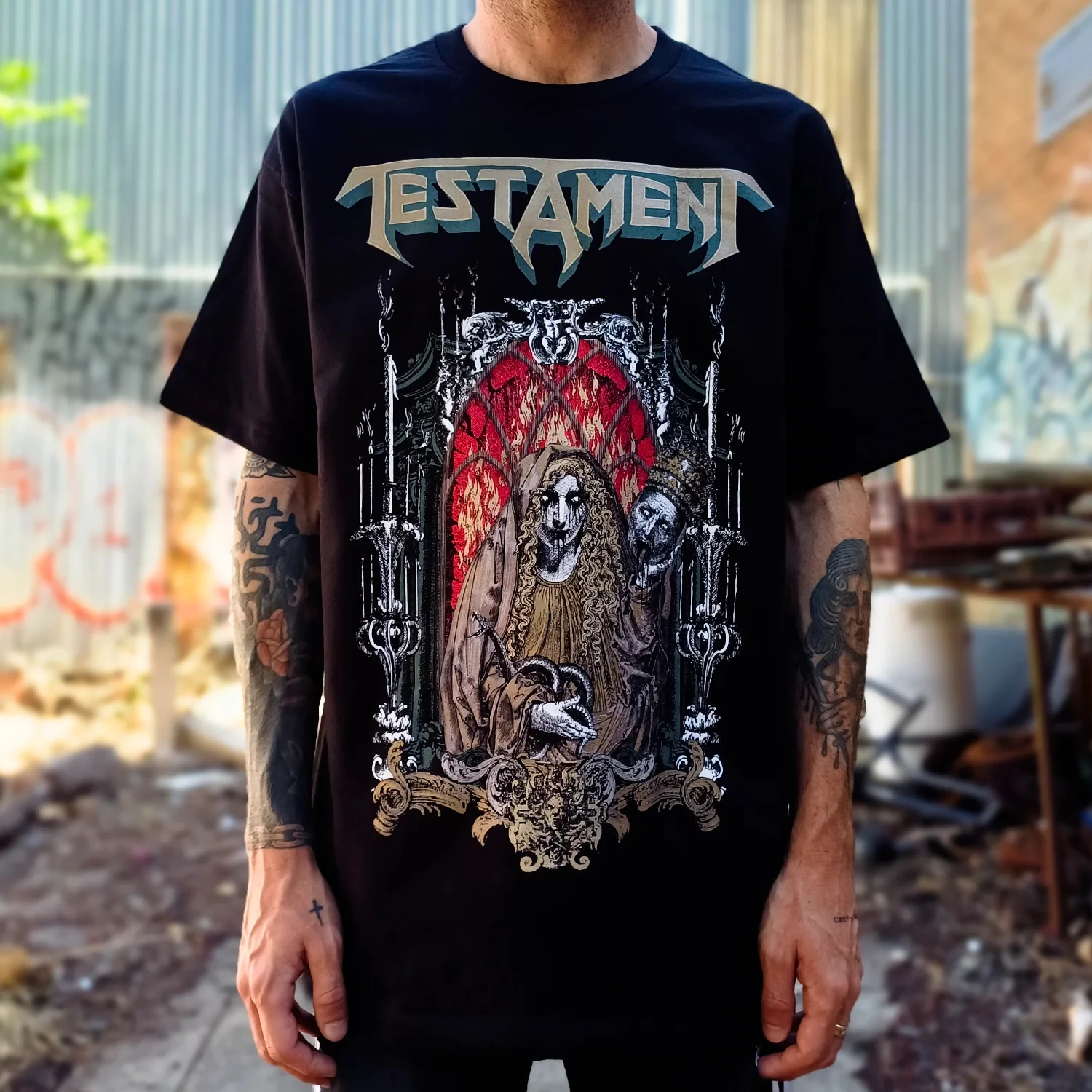 New Fashion 2026 Testament Band Printed Music Cotton T-shirt Men's Summer Casual Top Short Sleeve Classic Male Women Tee Unisex