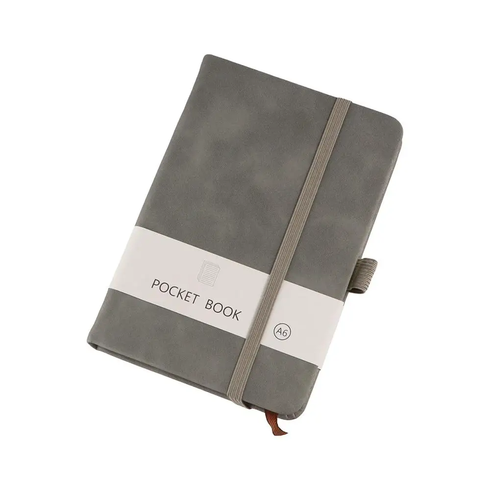 Sketchbook A6/A7 A6/A7 Pocket Notepad Portable with Elastic Band Portable Mini Notebook Thickening Simple Style Agenda Organizer