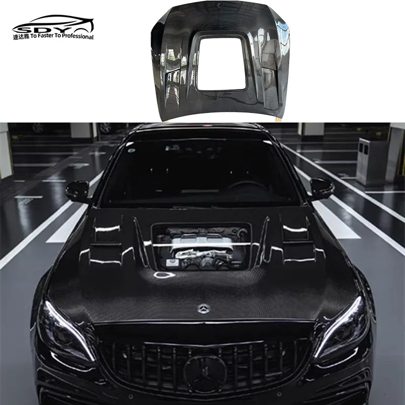 

W205 C63 High Quality Carbon Fiber Engine Bonnet Hood for Mercedes Benz C-Class W205 C63