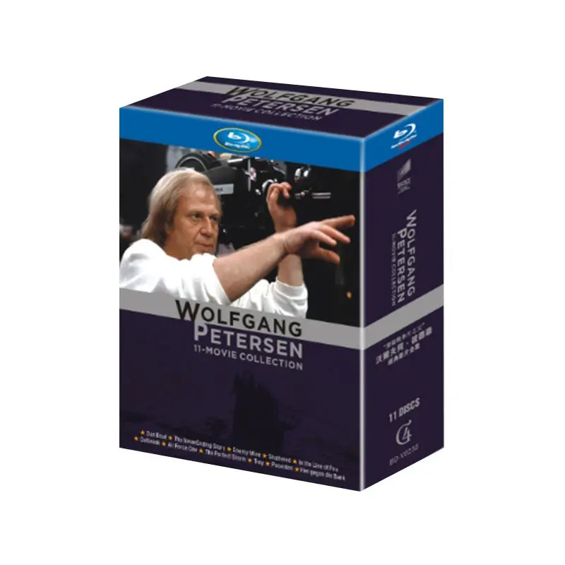 

Коллекция фильмов высокой четкости на Blu-ray дисках: Классика Вольфганга Петерсена, 11-дисковый набор