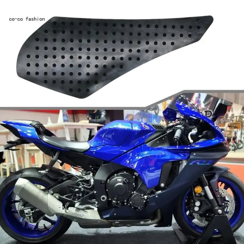 517B Slip Resistant Pad Skid Proof Sticker Long Service Rubber Decal Enhances Safety & Ridings Experience Suitable for YZF