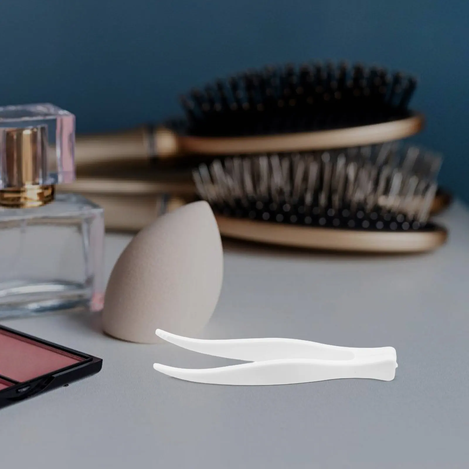 100 Pezzi Pinzette di Bellezza Mini in Plastica per Applicazione Maschere con Design Sagomato per Maschere Viso, Creme, Kit Essenziale da Viaggio per la Cura della Pelle