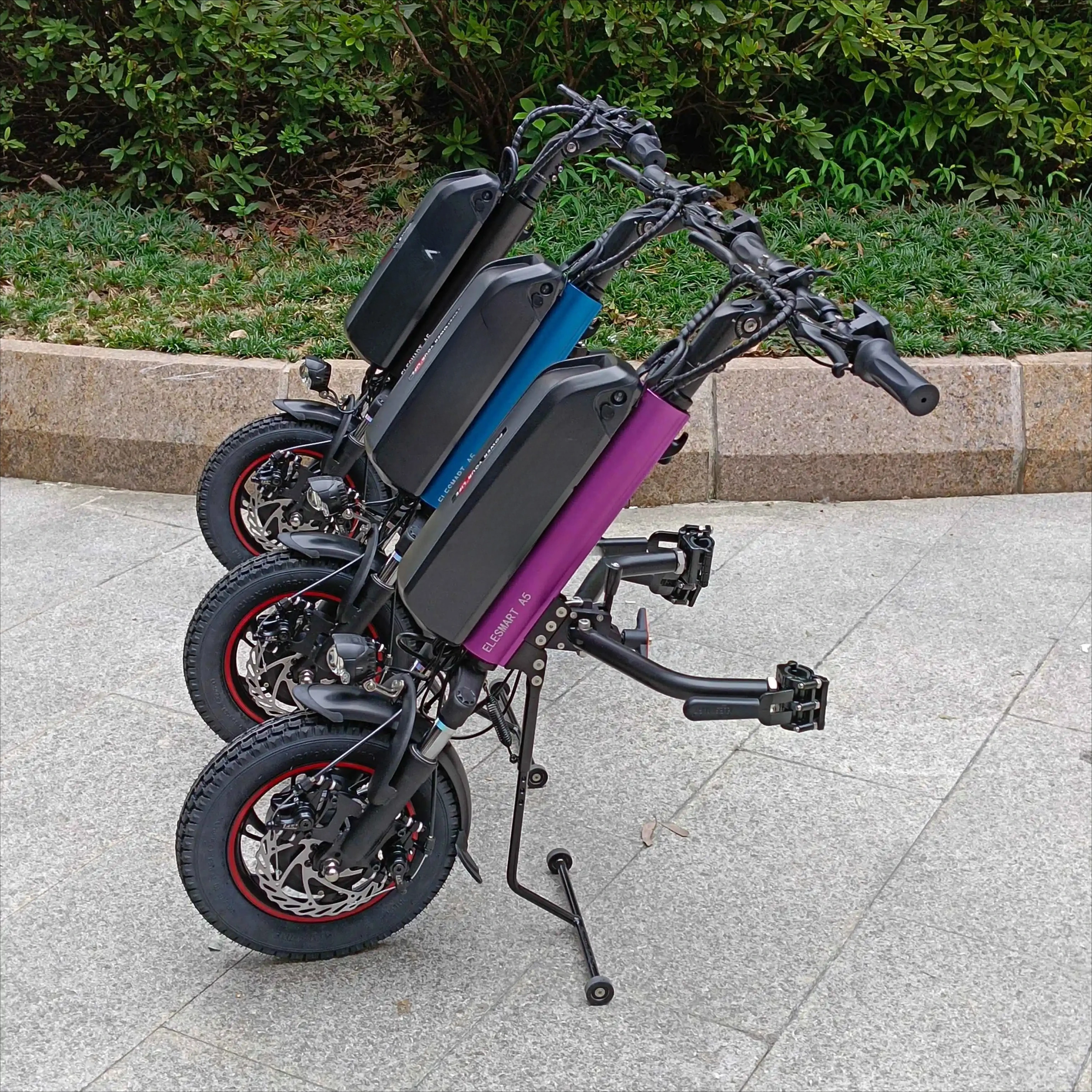 Popular 12 Inch Attachable Electric  Handbike 500W Electric Handcycle Tractor for the Elderly