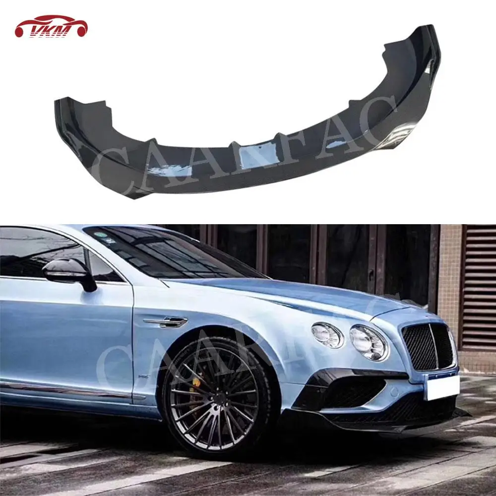 

Carbon Fiber ST Style Front Bumper Lip Diffuser For Bentley Continental 2015-2017 Front Bumper Chin Lip Spoiler BodyKit