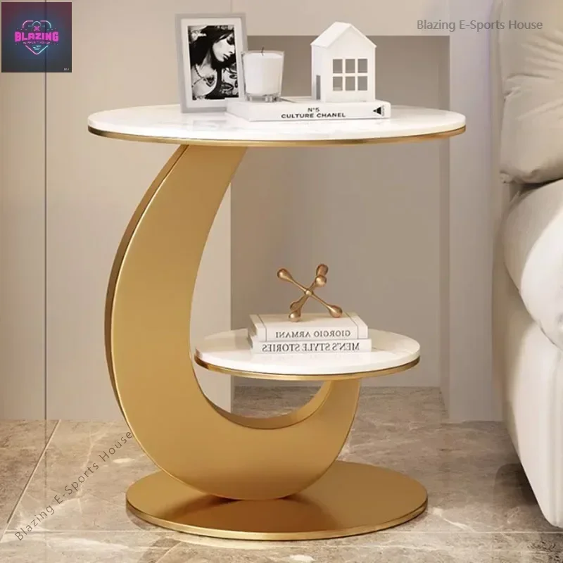 Unique Luxury Side Coffee Tables Living Room Sofa Marble Coffee Tables Bedroom Italian Japanese Mesa Centro Hotel Furniture