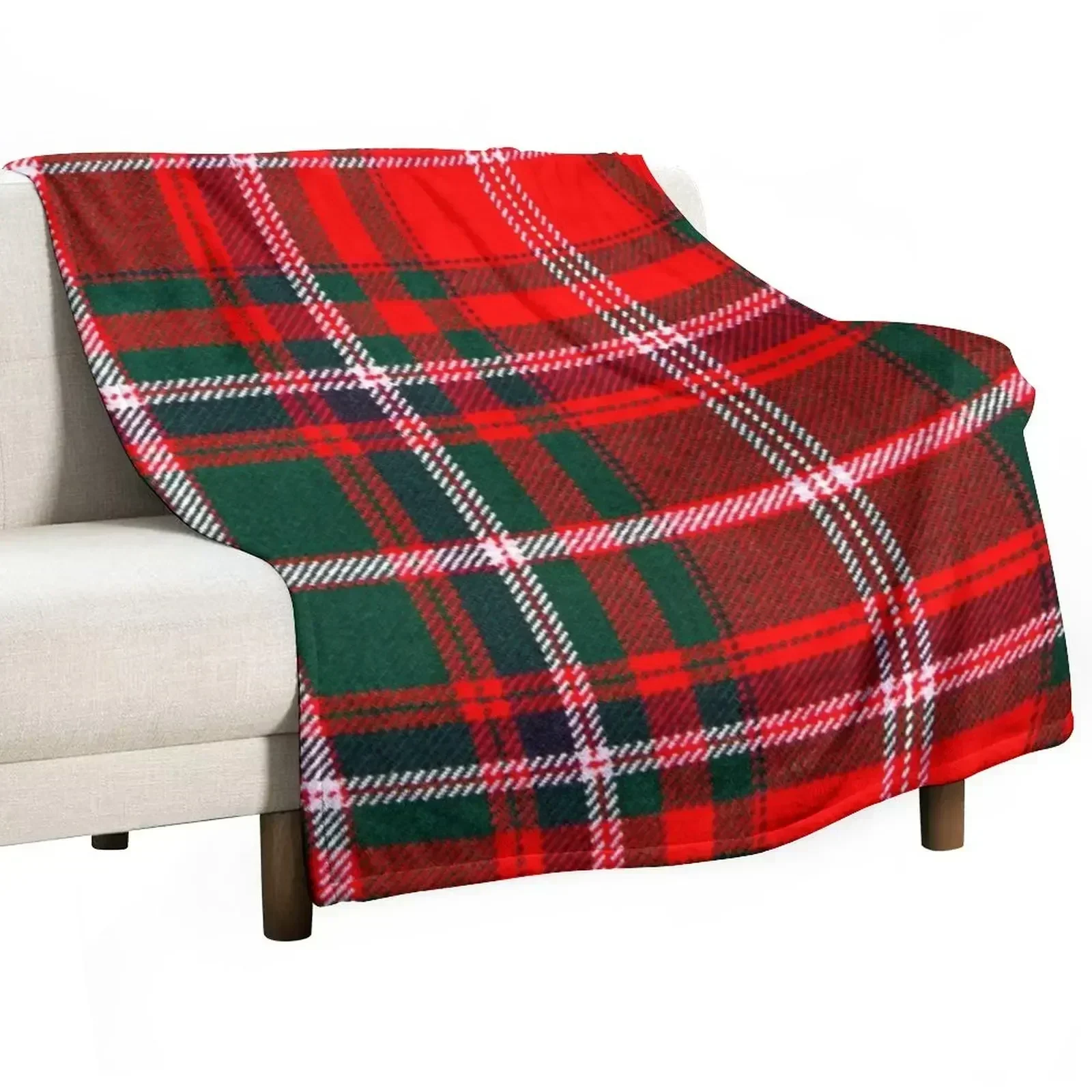 

Macdougall Tartan Throw Blanket Easy Care Comfortable Blanket for Couch