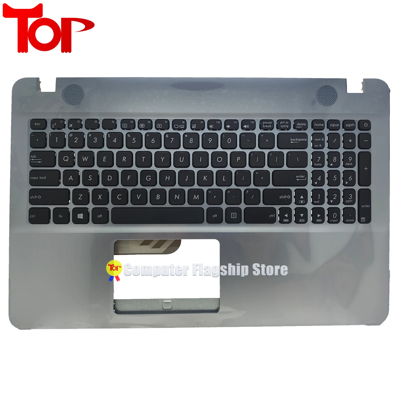 X541UVK For Laptop Keyboard X541 X541U X541UA X541UV X541S X541UJ X541SC X541SA R541U R541 X541NA X541SA Palmrest Shell Assembly