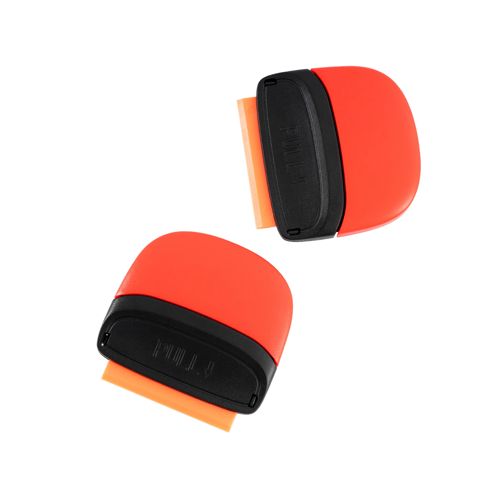 Red Plastic No‑Scratch Scraper Window Tint Tool Glue Remover Car Glass Film Sticker Decal Adhesive Residue Cleaner Remover Tool