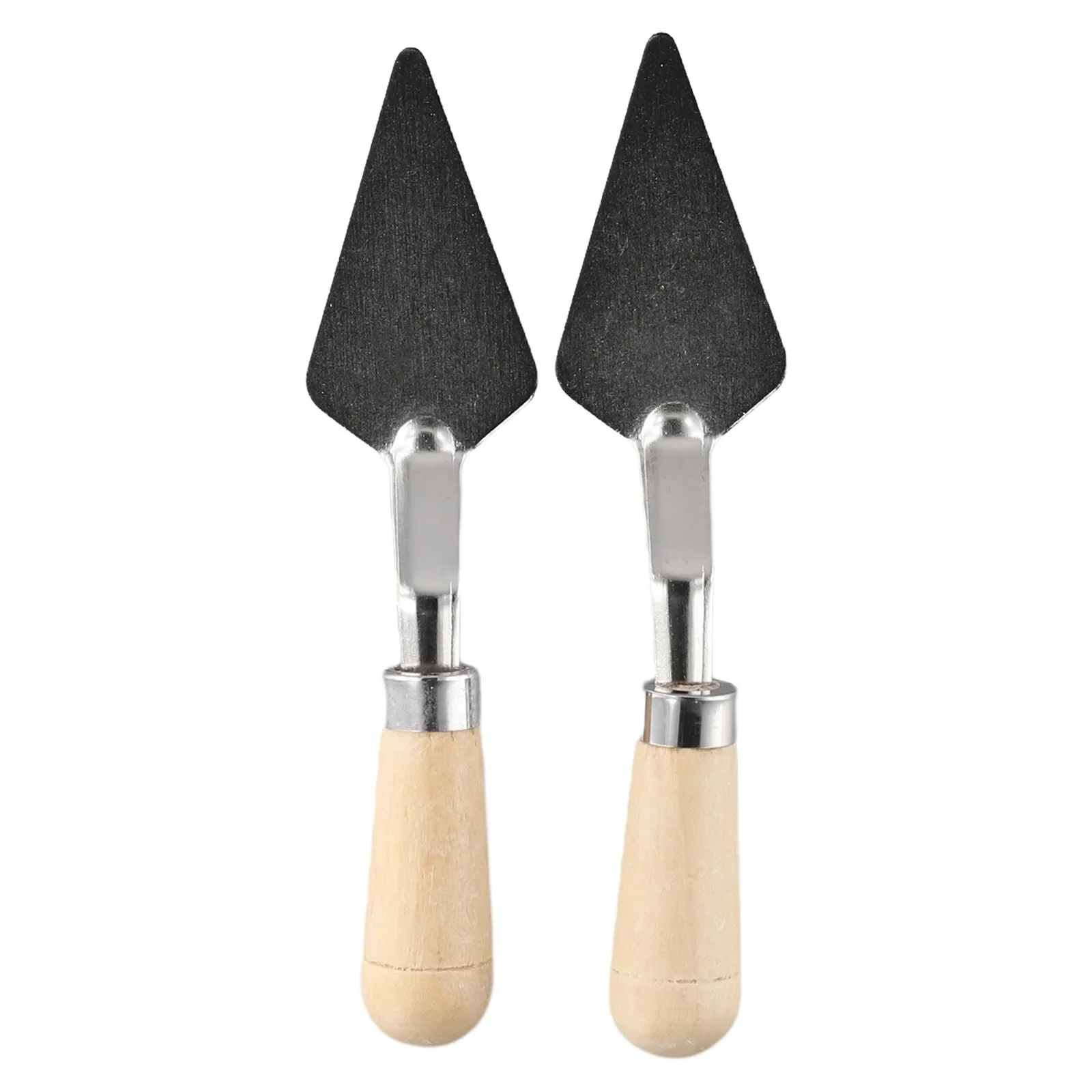 2 Pcs Palette Cutter raschietti in acciaio inox Palette Cutter raschietto Cutter Palette Oil Mix Painter Paint Tool