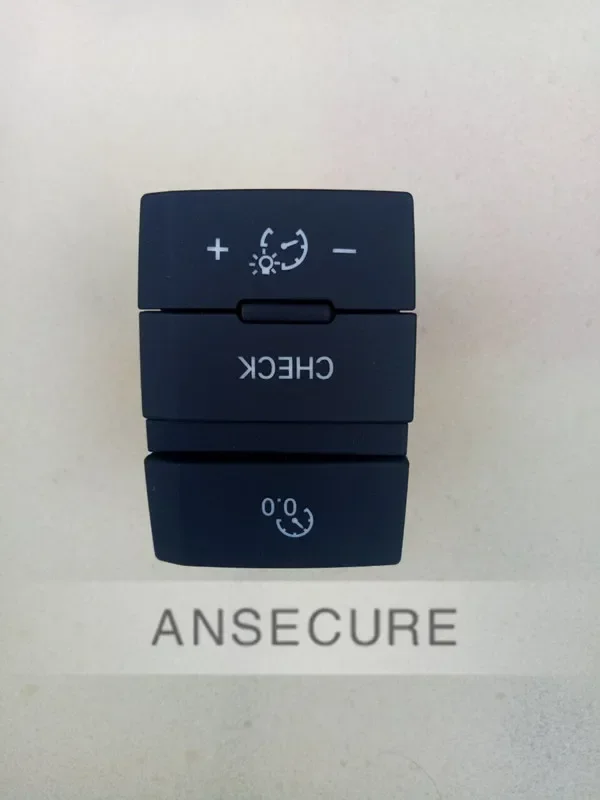 LHD Trip Counter Reset Onboard Computer Instrument lighting Multi Switch Button For  Audi A6 C6 2009-2011 Q7   4L1927123