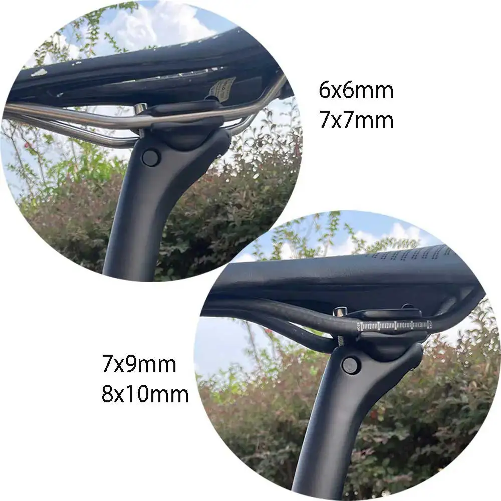 ELITA ONE Fahrrad Carbon Sattelstütze Setback 20mm MTB/Rennrad Sattelstütze Ultraleicht 150g 25,4 27,2 30,9 31,6 – Detail 7