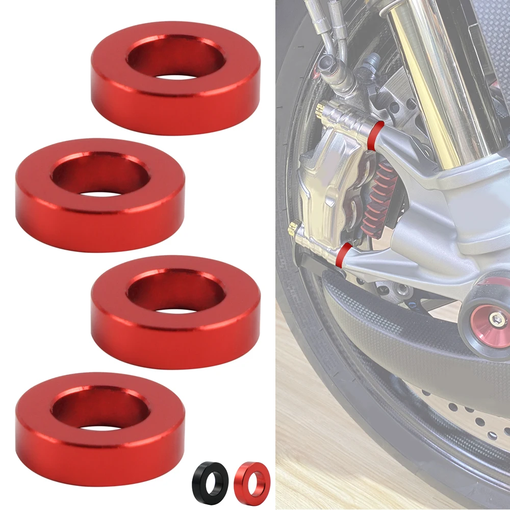 Espaciadores de pinza de freno delantero de motocicleta para Ducati Monster 1200 S 2014-2021 Multistrada 1260 S 2018-2020 Monster 1200 R 2016-2019