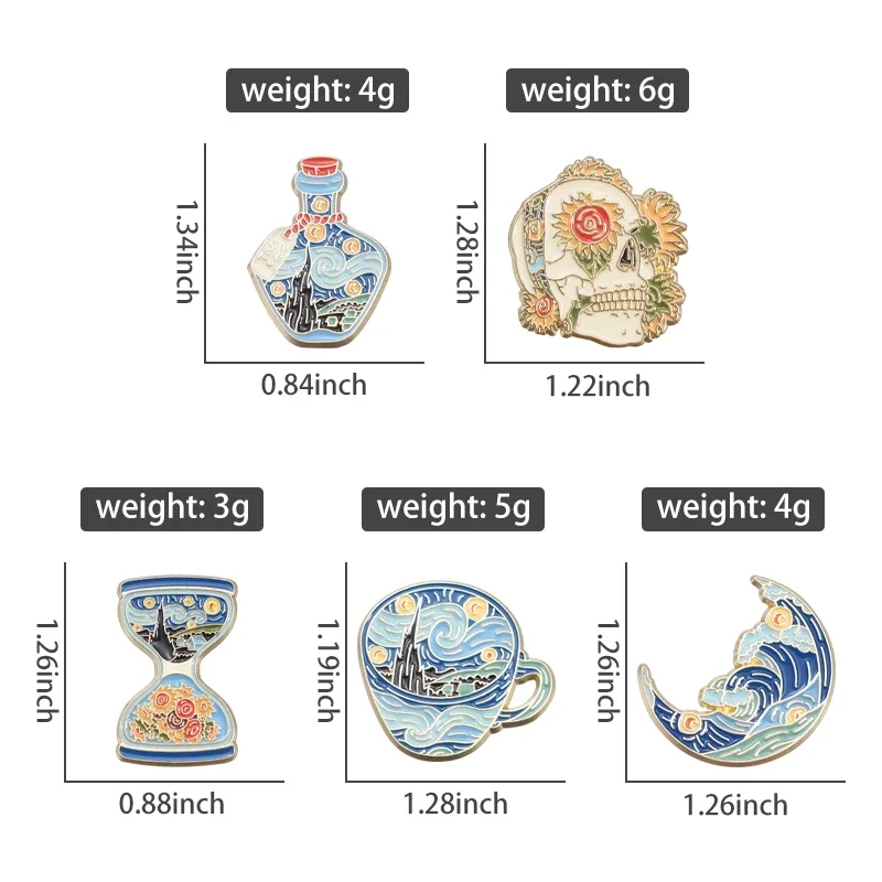 Cartoon Anime Boy and Fox Sets Enamel Pins Cute Capybara Cat Animal Plants Art Oil Painting Brooches Lapel Badge Jewelry Gift