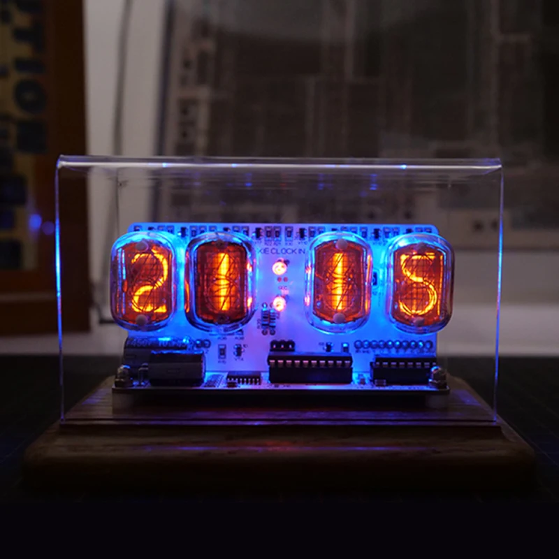 IN12 Glow Tube Retro Nostalgia IN-12 Electron Tube Clock Birthday Gift Creative Decoration