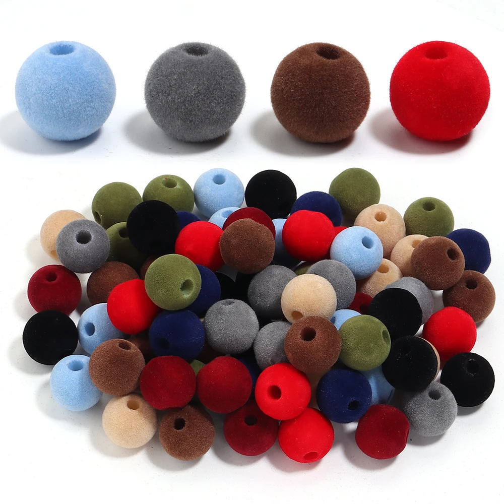 10 шт./лот 16 мм бархатные бус – обзор и цена Bead Mat Velvet