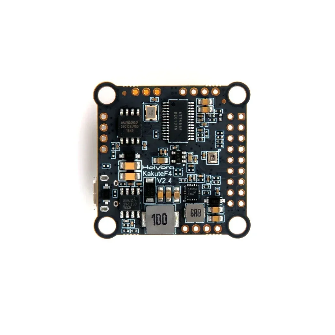 Holybro Kakute F4 V2.4 وحدة تحكم في الطيران MPU6000 مع BMP280 بارومتر OSD 30X30mm 2-8S لطائرات بدون طيار RC FPV حرة