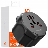MCDODO TRAVEL ADAPTER ENGLISH TRANSITION PLUG UK TO USA EU US UK