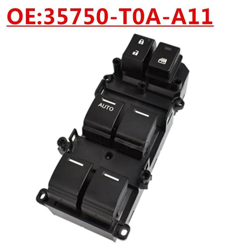 

New OE:35750-T0A-A11 Suitable For Honda CRV Civic Glass Lifter Switch Powered Windows Control Switch