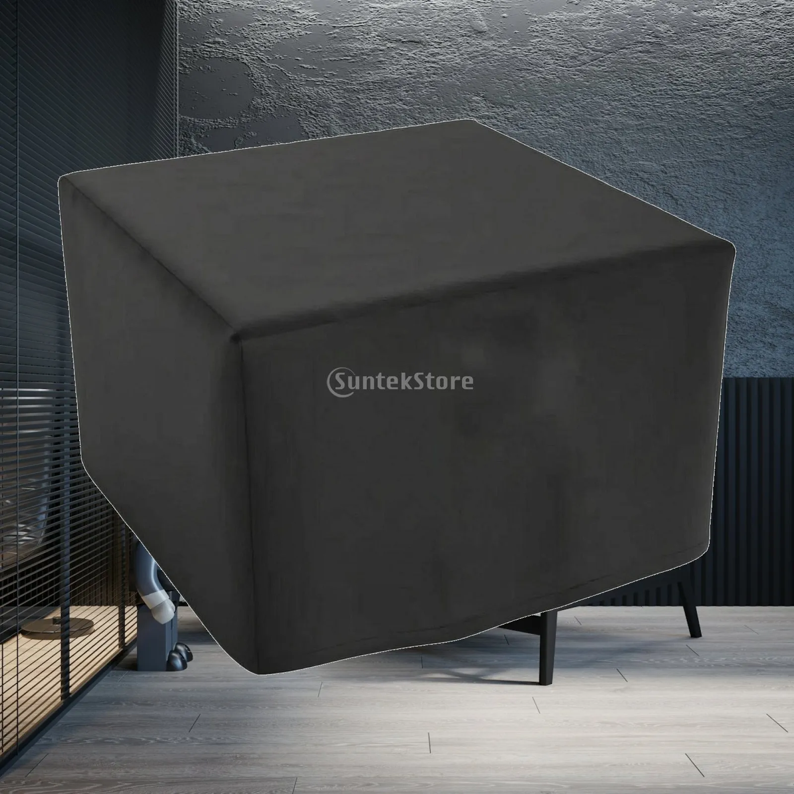 Outdoor Bbq Cover Weatherproof Square Grill Protector Oxford Cloth Exterior Barbecue Cover for Garden Patio