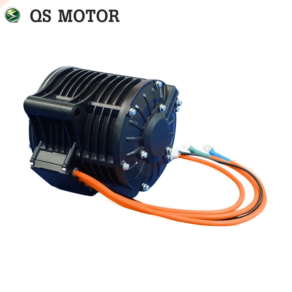 QS 138 3000W 6000W Max Continous 72V100KPH V2 Mid Drive Motor With Sprocket Design