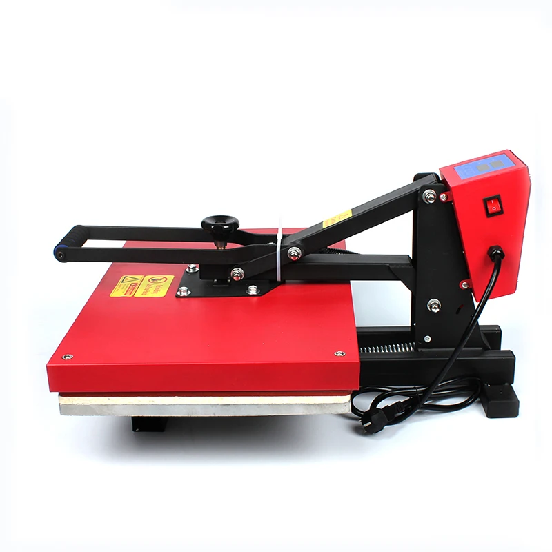 الصين المورد 40 * 60 سم آلة طباعة تي شيرت التسامي الكبيرة بالضغط الحراري