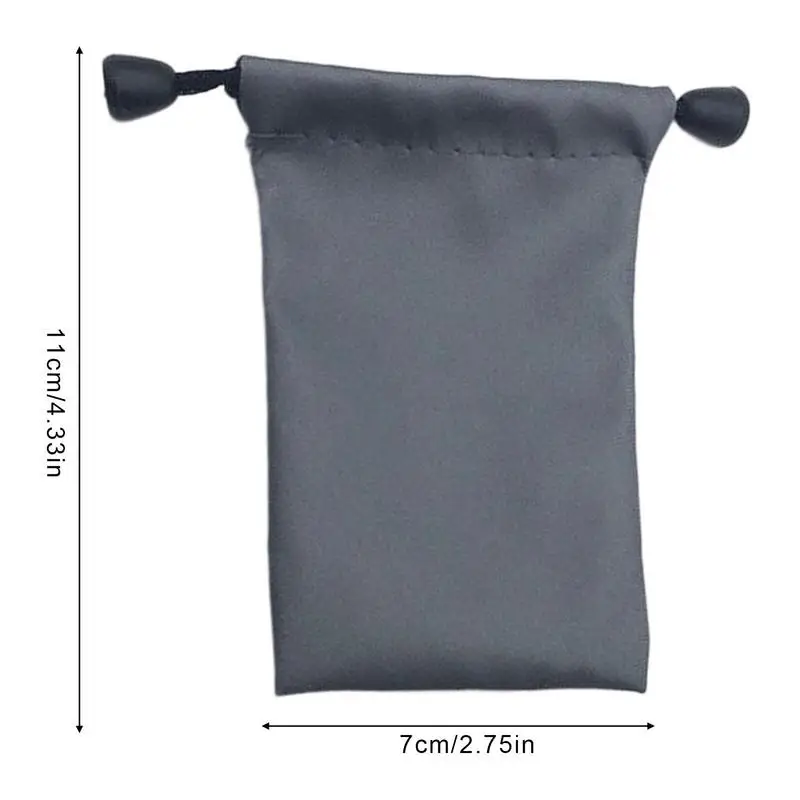 Small Protection Pouch Waterproof Fabric Bag For Earbuds USB Cable MP3