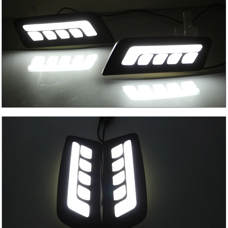 

Car Waterproof Led Daytime Running Lights Daylight Fog Lights For Ford Ranger Px T6 Mk1 2011 2012 2013 2014 Car Front Lights