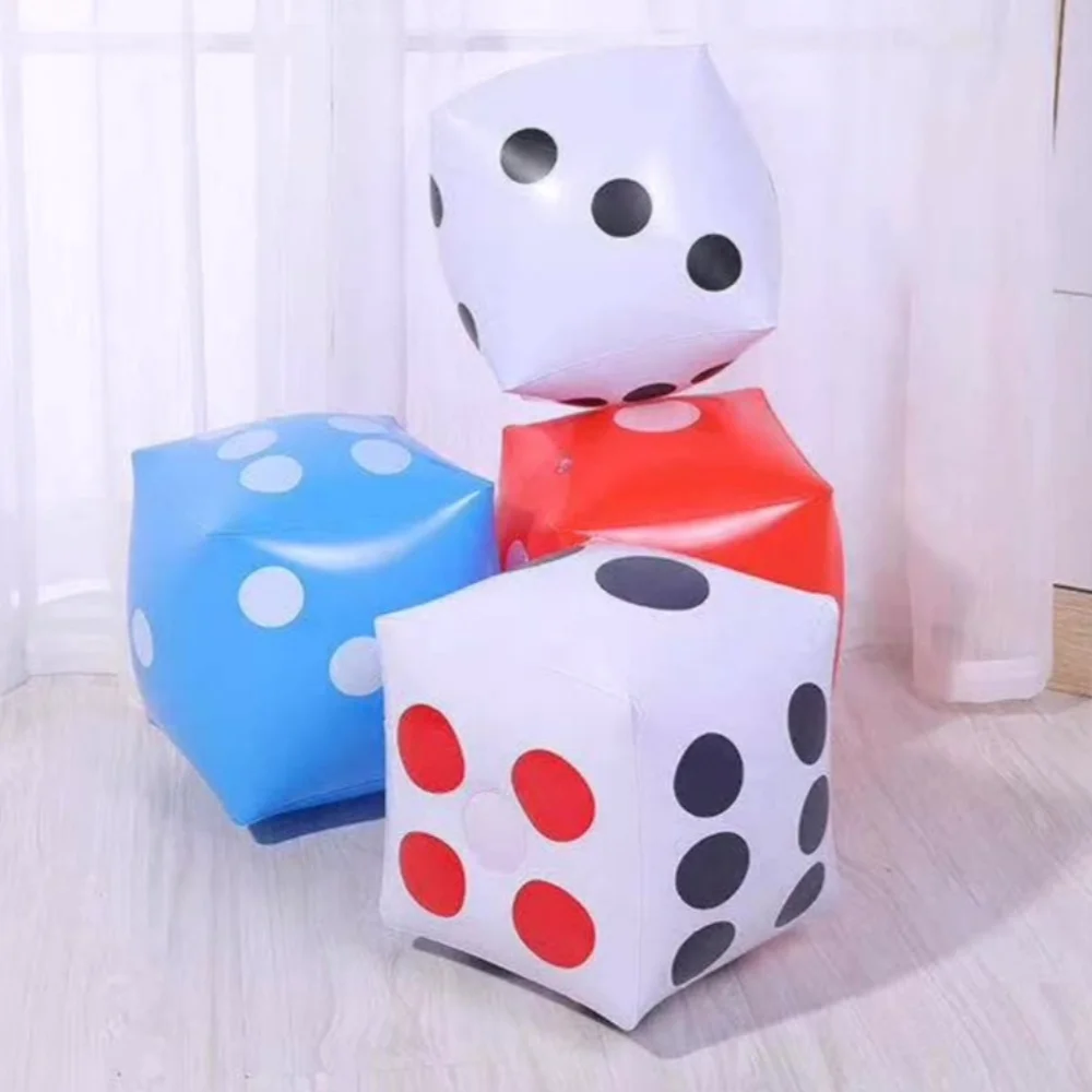 Divertente piscina di dadi gonfiabili all'aperto Giochi di società di Halloween Intrattenimento Dot Diagonale Gigante Bambino Adulti Gioco Gioca a cubo Giocattolo