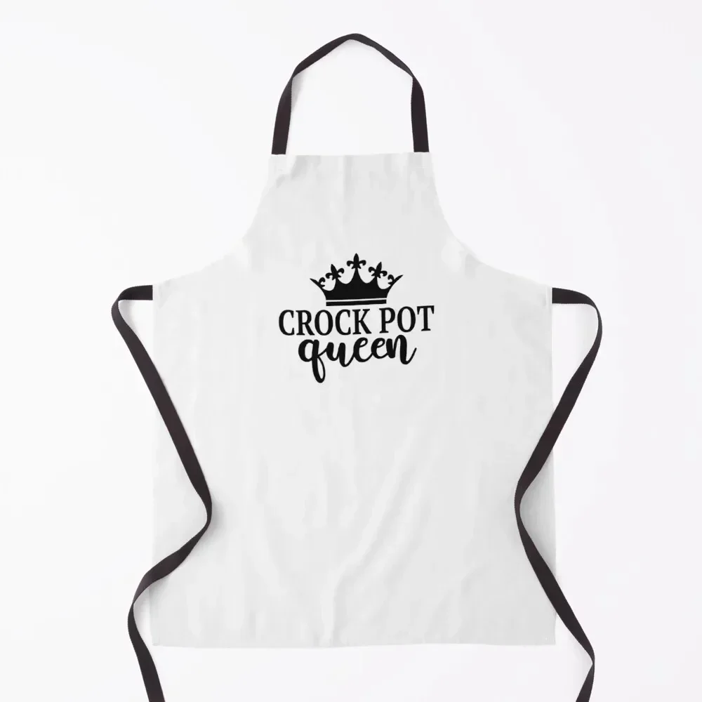 

Crock Pot Queen Apron nail tech supplies Kitchen accessories Apron