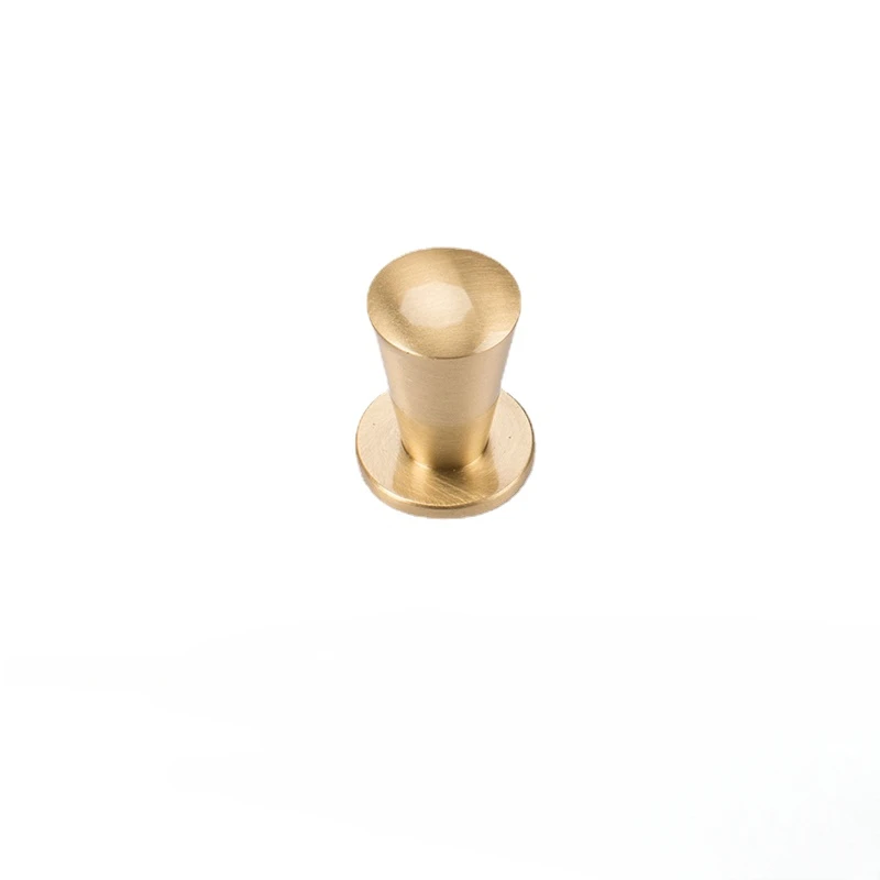 Drawer Cabinet Door Brass Knobs and Handles Single Hole Small Simple Exposed Wardrobe Dresser Light Luxury Handles for Furniture