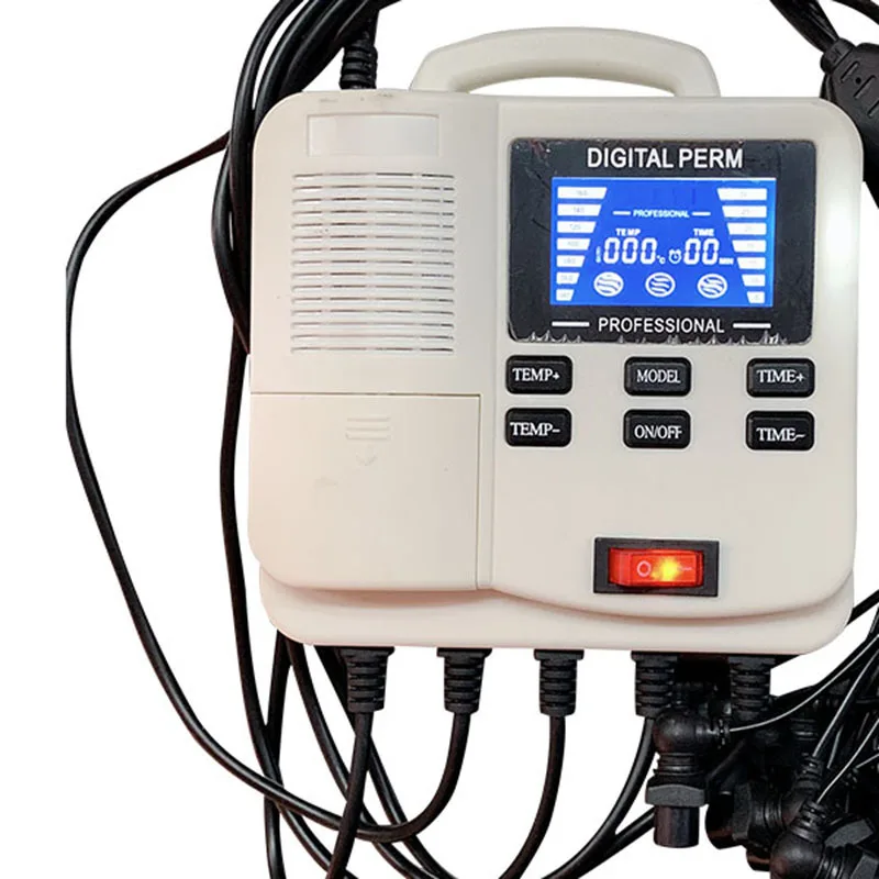 Mini perm machine 25 head small Jingling digital hot iron LCD display carry perm machine