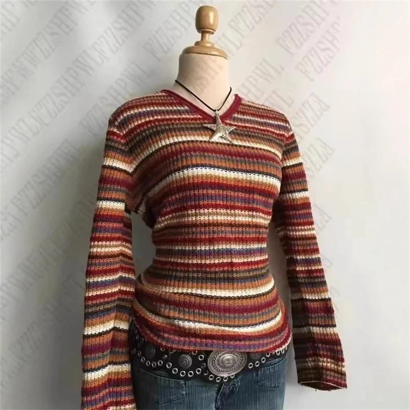 

Checked Ruffle Off Shoulder Knit Top Sexy Sweet Plaid Design Sweater For Women Autumn Winter Date Night Party Streetwear Gift
