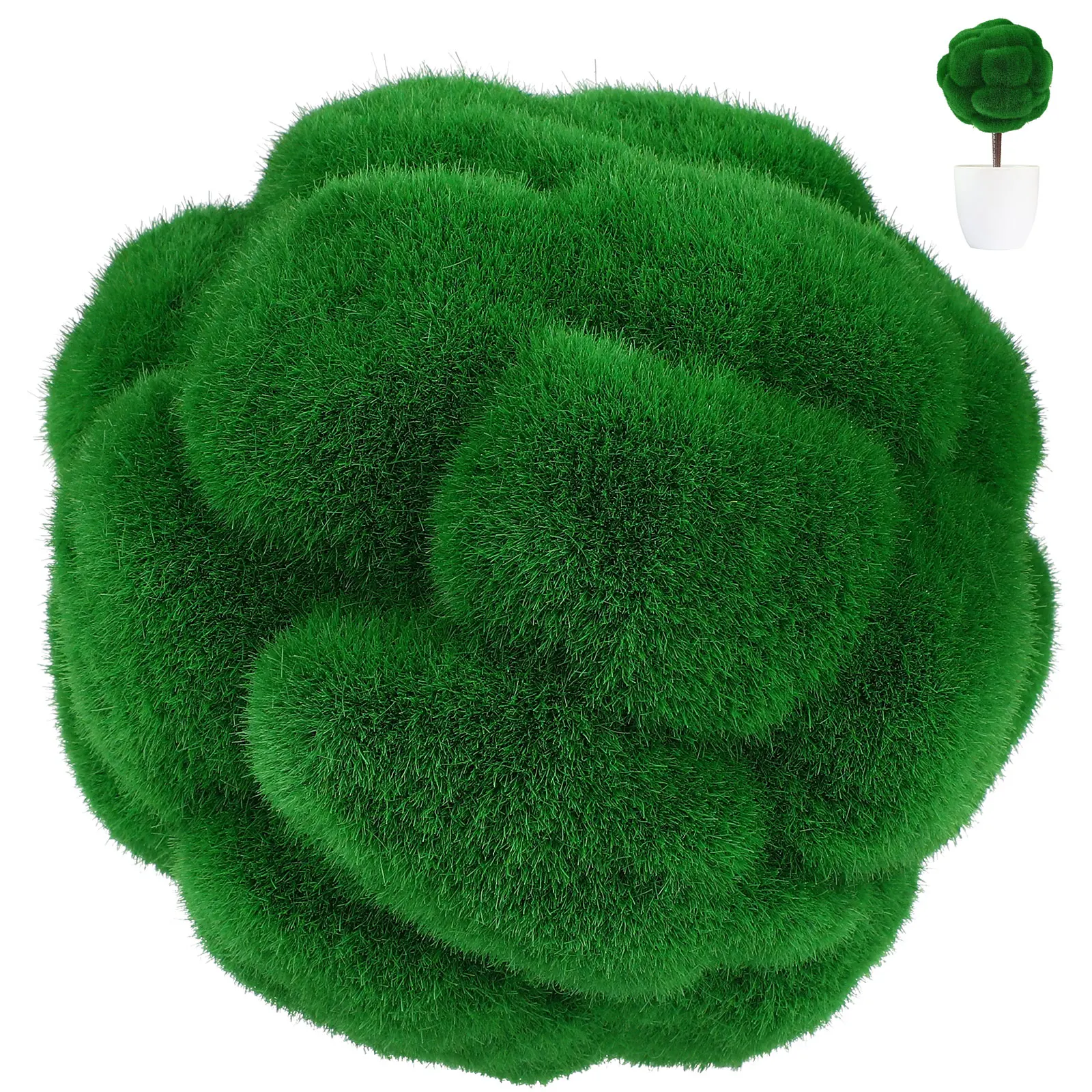 

balls Decor Artificial Plants Wreath Home Wedding Showcase Mini Gardening Props Realistic Shape Eco Friendly Recyclable