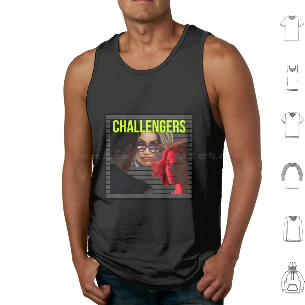 Challengers Filme Regatas Colete Sem Mangas Challengers Zendaya Mike Faist Josh Oconnor Filme Challengers Filme Luca