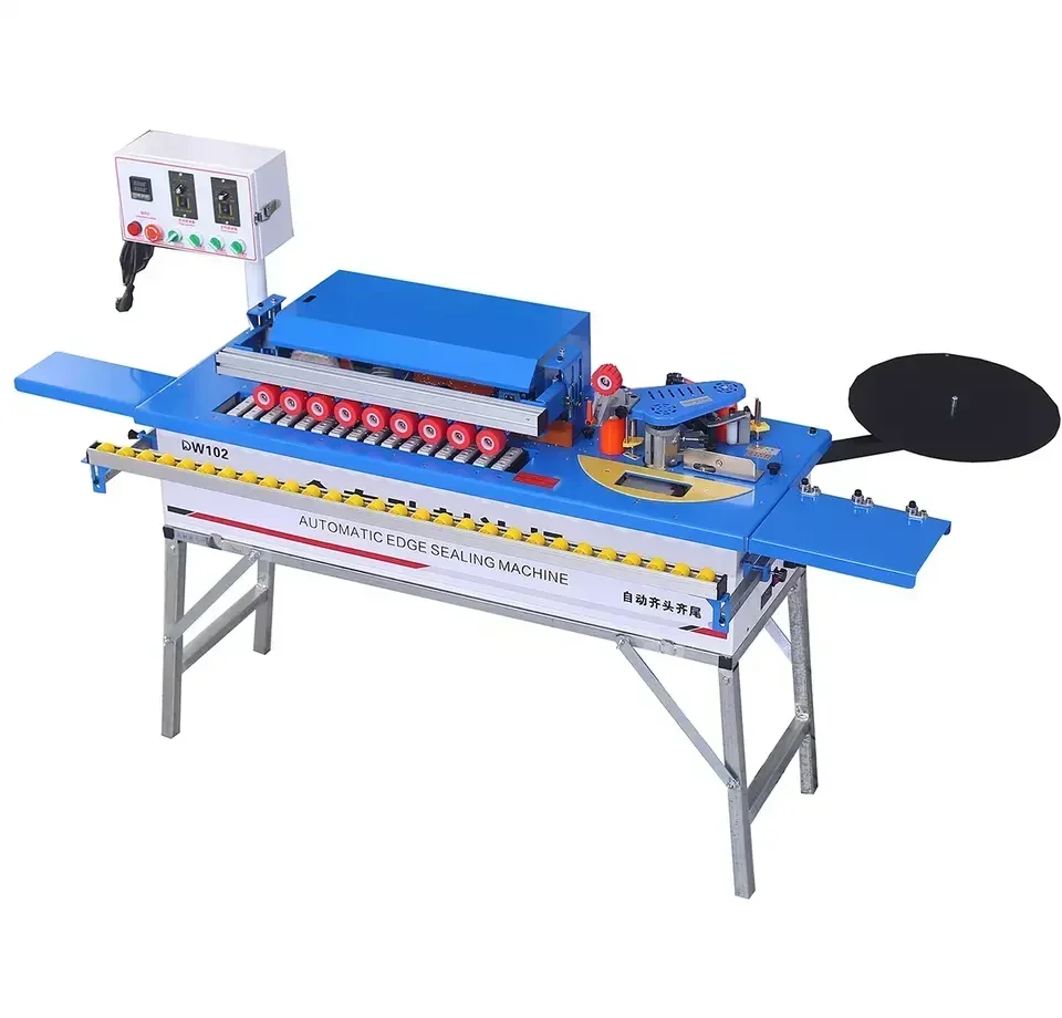 GD602 Small Type Full Automatic Edge Banding Machine with Trimming for Woodworking