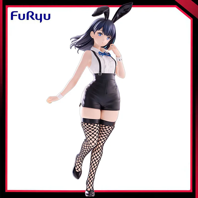 

In Stock Original FuRyu BiCute Bunnies Gridman Universe Takarada Rikka Easter Bunny Ver. Anime Figure Collectible Model Toy