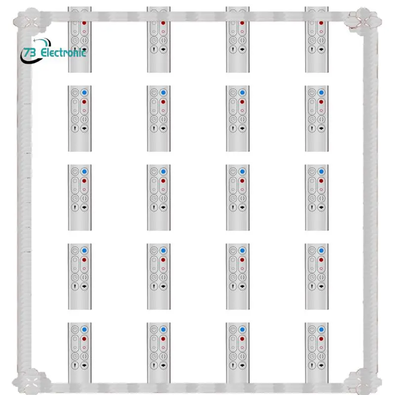 

24-часовая доставка, 20X сменный пульт дистанционного управления, подходит для Dyson AM09 HP00 HP01, очиститель воздуха, безлистный вентилятор, пульт дистанционного управления, серебристый