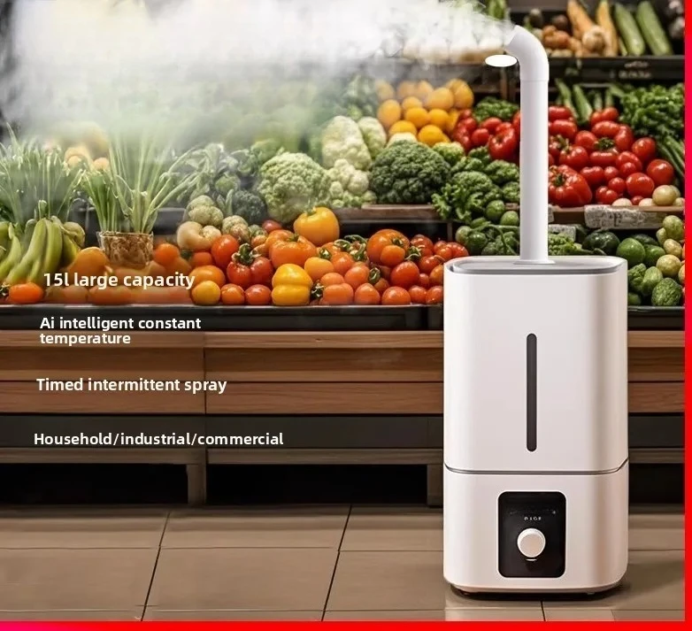 humidifier large fog volume commercial type vegetable plant fresh fruit living room air spray machine
