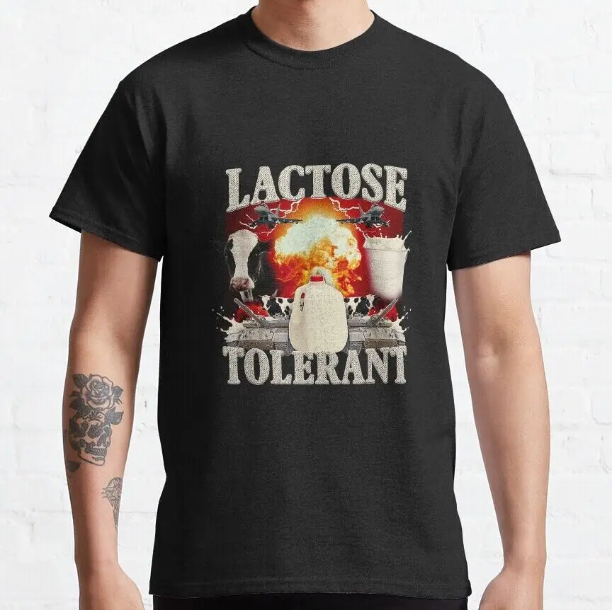 Tolerant Funny Food Art T-Shirt Anime Graphic T-shirts For Men Clothing Women Tees Y2K Tops Unisex Summer Short Sleeve