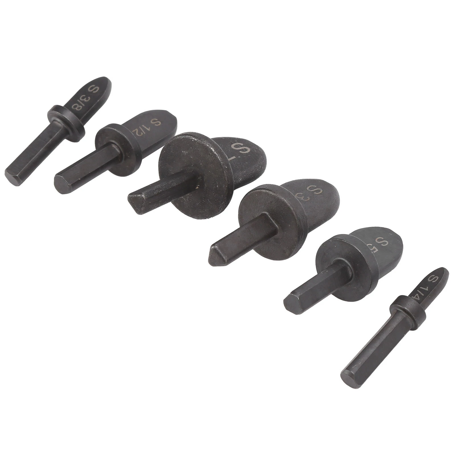 6Pcs Air Conditioner Pipe Extension Tool round Handle Tube Expander Electric Drill Accessories for Tool Parts
