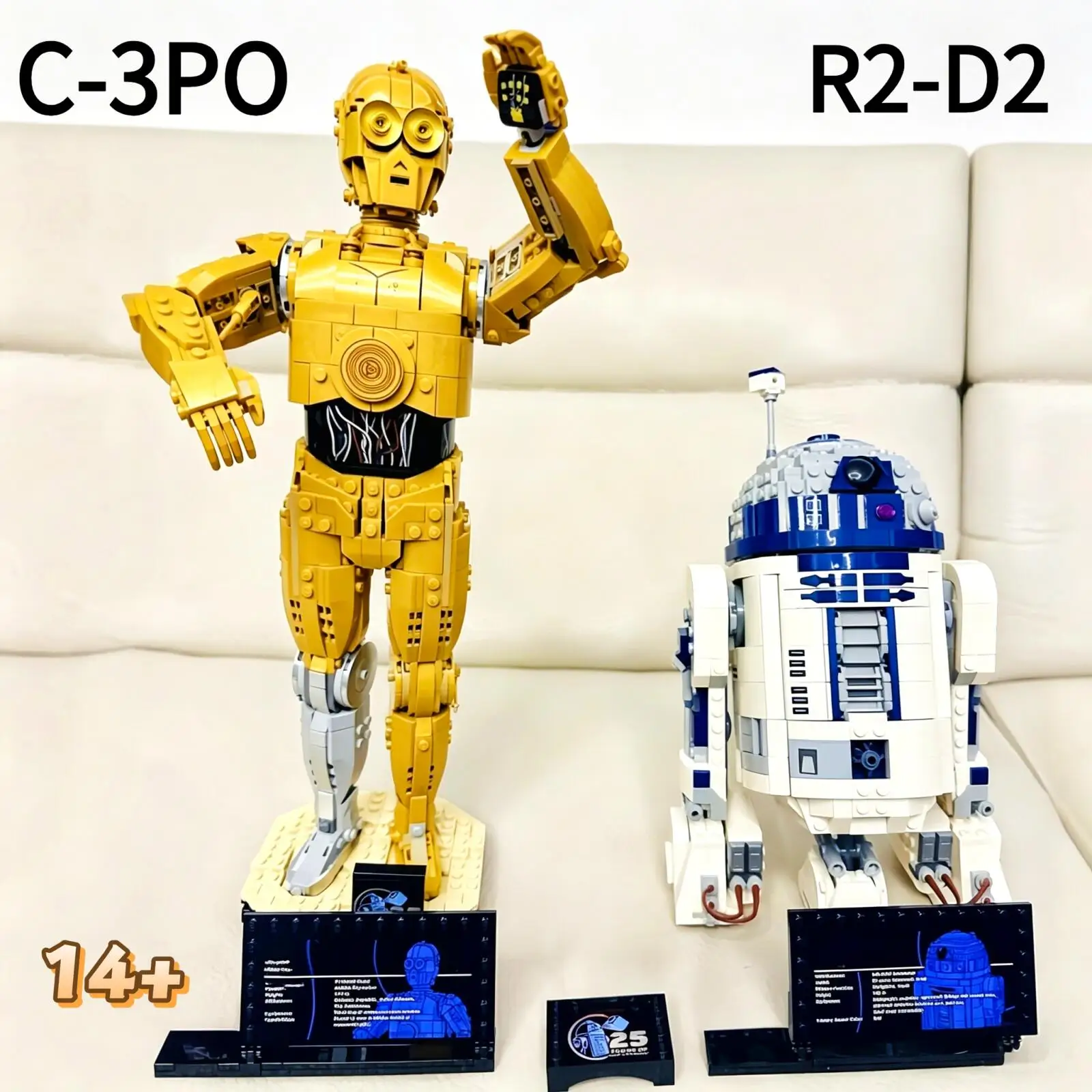 Jouet tendance UCSStar Interstellar Conflict C-3PO 75398 R2D2 75379 Robot Blocs de construction Puzzle Modèle Jouet pour Cadeaux d'Anniversaire et de Noël
