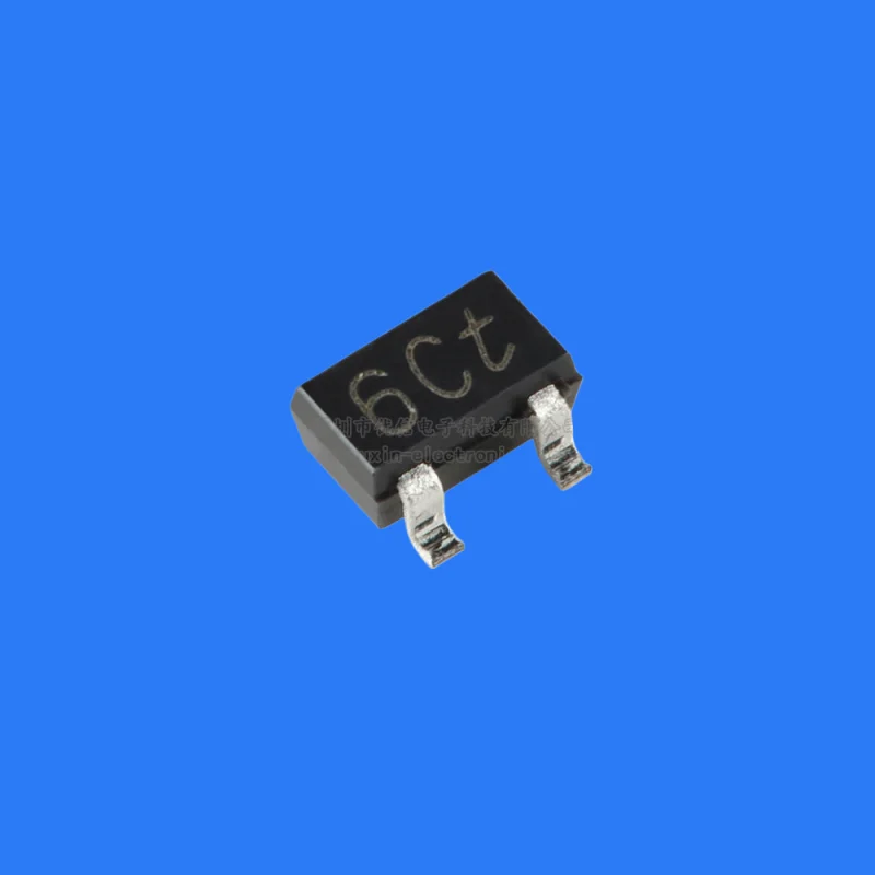 100pcs/original genuine BC817-40W,115 SOT-323 45V,500mA NPN universal transistor