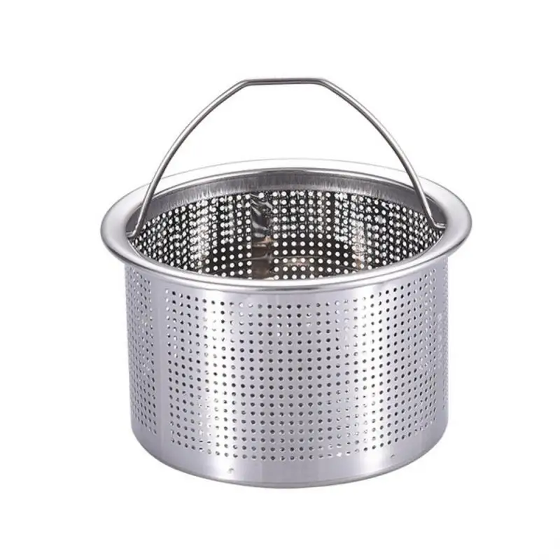 19 types Wholesale Kitchen Sink Strainers with Handle Stopper Sink Drain Basket Mesh Filter Waste Hole Trap Strainer