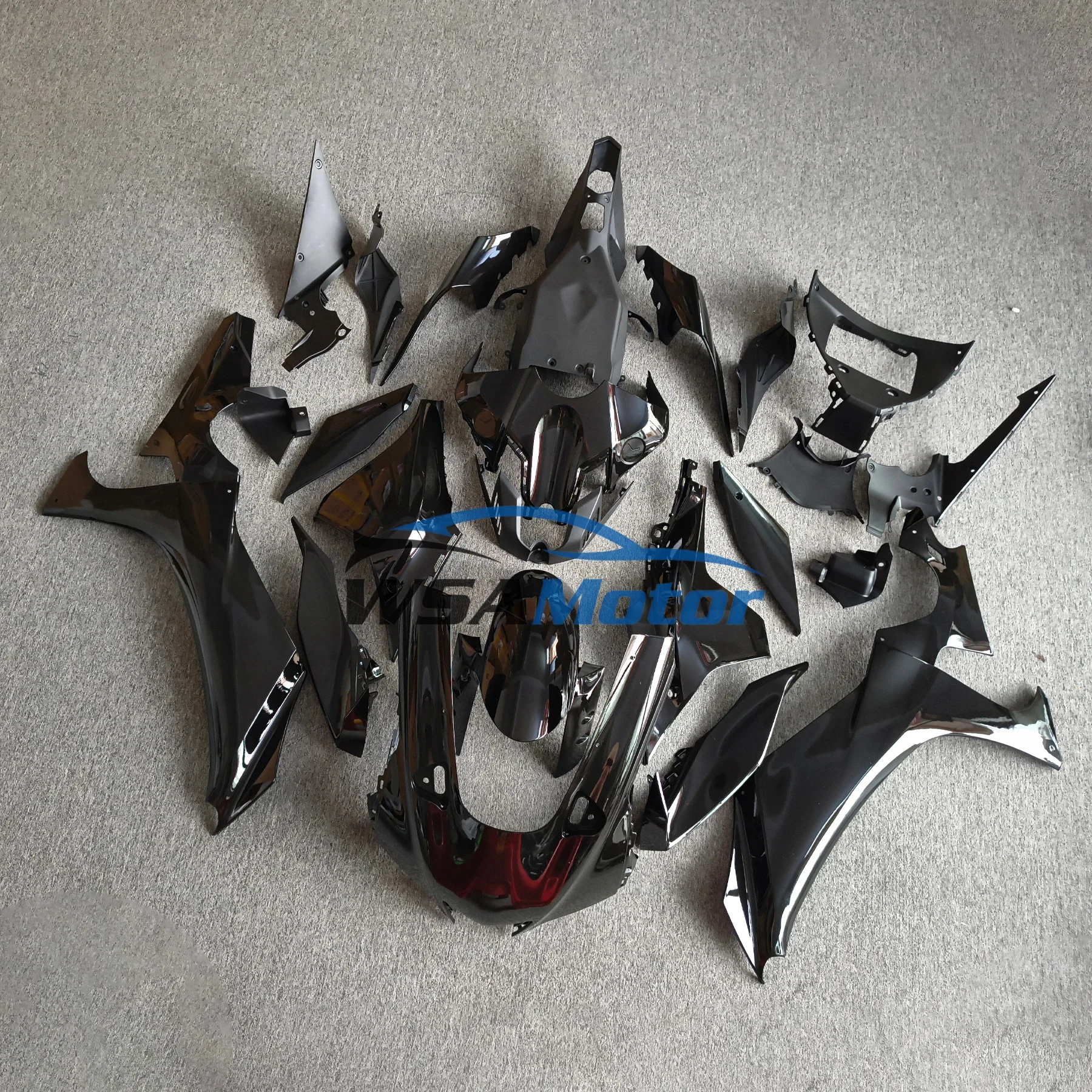 For YAMAHA YZF-R1 R1 R1M 2020 2021 2022 2023 2024 2025 ABS Carbon Painted Accessories Winglets Parts Fairing Fenders Panels